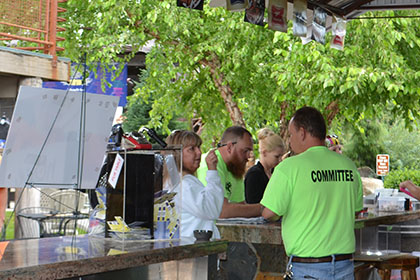 Ride for Life committee members and volunteers.